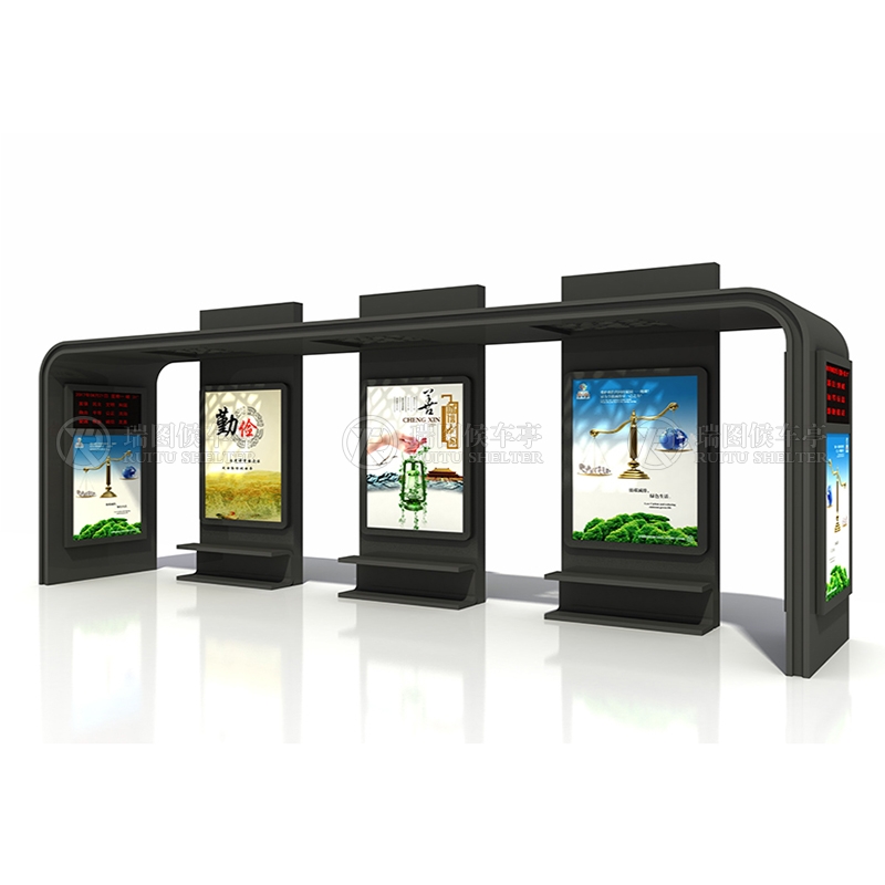 創意公交車站臺——城市生活的新風尚